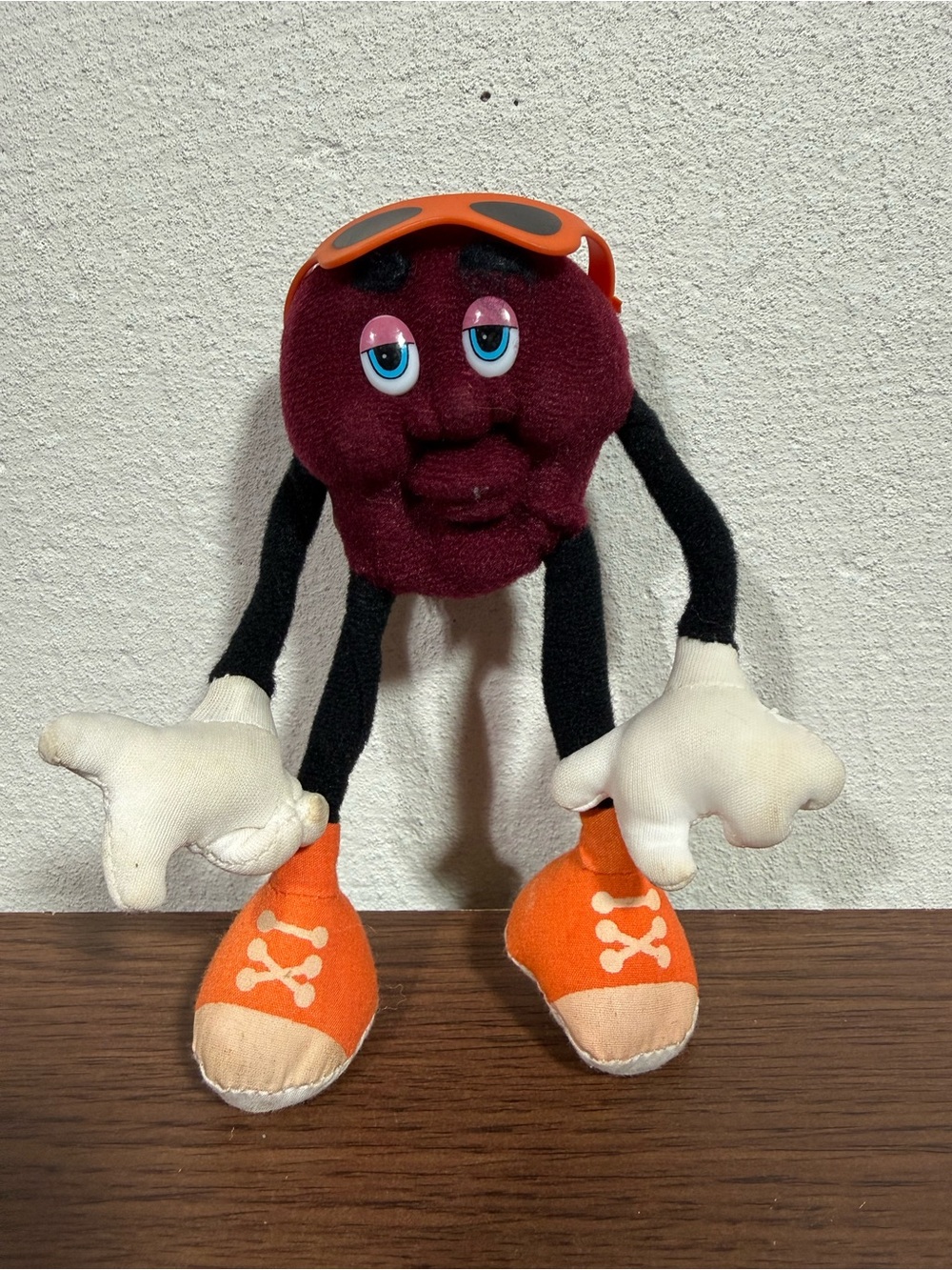 1988 Plush Posable California Raisin